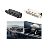 Car Rear Seat Cooling Fan with USB Cable Generic for SUV RV Truck Sedan Black