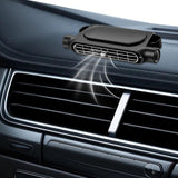 Car Rear Seat Cooling Fan with USB Cable Generic for SUV RV Truck Sedan Black