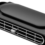 Car Rear Seat Cooling Fan with USB Cable Generic for SUV RV Truck Sedan Black