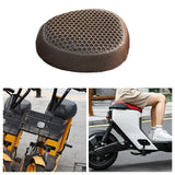 Maxbell Maxbell Motorcycle Seat Cushion Breathable Accessory Comfortable Riding Saddle Cover Brown