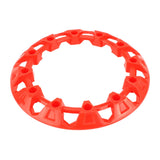 Maxbell 4xGeneric ATV Wheel Rim Hub Protective Cover Tyre Rim Guard Cover for ATV Red 8 Inches