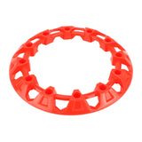 Maxbell 4xGeneric ATV Wheel Rim Hub Protective Cover Tyre Rim Guard Cover for ATV Red 8 Inches