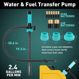 Maxbell Maxbell Fuel Transfer Pump Portable Multifunction for Vehicles Automotive Truck