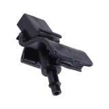 Maxbell Front Windshield Wiper Washer Nozzle Black FR3Z17603Ab for Ford Mustang