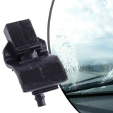 Maxbell Front Windshield Wiper Washer Nozzle Black FR3Z17603Ab for Ford Mustang