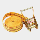 Maxbell Maxbell Ratcheting Tie Down Securing Strap Versatile for Furniture Yellow Color 2 Meters