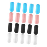 Maxbell Maxbell 20 Pieces Silicone Bottle Covers Protective Case Silicone Leakproof Sleeves