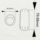 Maxbell Maxbell 20 Pieces Silicone Bottle Covers Protective Case Silicone Leakproof Sleeves