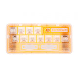 Maxbell Maxbell Hidden Moving Auto Phone Number Plate Small Retro Parking Phone Number Plate clear