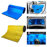 Maxbell Maxbell Car Sound Deadening Mat Noise Insulation Cushion for Car Hood Roof Door blue