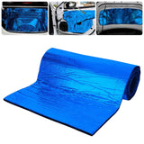 Maxbell Maxbell Car Sound Deadening Mat Noise Insulation Cushion for Car Hood Roof Door blue