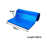 Maxbell Maxbell Car Sound Deadening Mat Noise Insulation Cushion for Car Hood Roof Door blue