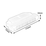 Maxbell Maxbell Generic Car Rear Seat Cooling Fan Compact Vehicle Fan for SUV Van Truck Black