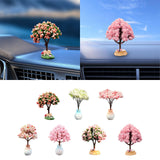Maxbell Maxbell Car Dashboard Ornament Artificial Bonsai Tree for Bedroom Desktop Decor Style A