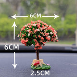 Maxbell Maxbell Car Dashboard Ornament Artificial Bonsai Tree for Bedroom Desktop Decor Style A