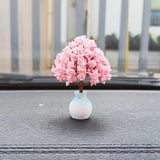 Maxbell Maxbell Car Dashboard Ornament Artificial Bonsai Tree for Bedroom Desktop Decor Style A