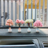Maxbell Maxbell Car Dashboard Ornament Artificial Bonsai Tree for Bedroom Desktop Decor Style A
