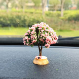 Maxbell Maxbell Car Dashboard Ornament Artificial Bonsai Tree for Bedroom Desktop Decor Style A