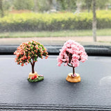 Maxbell Maxbell Car Dashboard Ornament Artificial Bonsai Tree for Bedroom Desktop Decor Style A