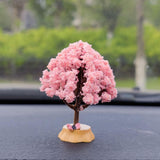 Maxbell Maxbell Car Dashboard Ornament Artificial Bonsai Tree for Bedroom Desktop Decor Style A