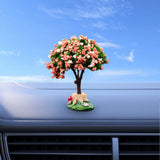 Maxbell Maxbell Car Dashboard Ornament Artificial Bonsai Tree for Bedroom Desktop Decor Style A