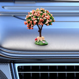 Maxbell Maxbell Car Dashboard Ornament Artificial Bonsai Tree for Bedroom Desktop Decor Style A
