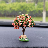 Maxbell Maxbell Car Dashboard Ornament Artificial Bonsai Tree for Bedroom Desktop Decor Style A