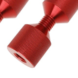 Maxbell Maxbell 2Pcs 1-1/8 inch Two Hole Pins Set Industrial Tools Flange Alignment Pin Set Red