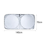 Maxbell Maxbell Generic Car Windshield Sun Shade Blocks Heat and Sun for Cars Mini Suvs