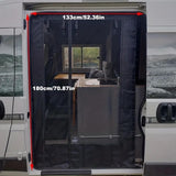 Maxbell RV Door Screen Shelter Anti Flying Net for Road Trip Car Truck