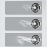 Maxbell Maxbell Dual Head Car Fan Devices 3 Speed Seat Fan for Car Backseat SUV Vehicle