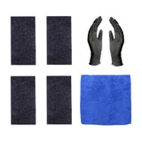 Maxbell Maxbell Generic Nano Cleaning Cloths Surface Polishing Universal Car Scratch Remover 4 pieces Nano Cloth