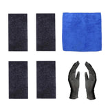 Maxbell Maxbell Generic Nano Cleaning Cloths Surface Polishing Universal Car Scratch Remover 4 pieces Nano Cloth