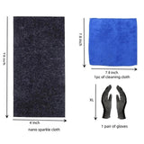 Maxbell Maxbell Generic Nano Cleaning Cloths Surface Polishing Universal Car Scratch Remover 4 pieces Nano Cloth