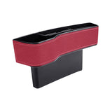 Maxbell Maxbell Generic Car Seat Gap Filler Organizer Auto Accessories for Phones Cards Red Driver Side