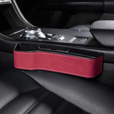 Maxbell Maxbell Generic Car Seat Gap Filler Organizer Auto Accessories for Phones Cards Red Driver Side