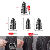 Maxbell Maxbell 10Pcs Tire Repair Rubber Nail Vacuum Tyre Repair Nail for ATV Truck Car 5.5mmx14mm
