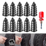 Maxbell Maxbell 10Pcs Tire Repair Rubber Nail Vacuum Tyre Repair Nail for ATV Truck Car 5.5mmx14mm