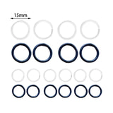 Maxbell Maxbell Hydraulic Jack Accessories Threaded East to Install Pressure Rod Fixed Screw 15mm Seal Ring 20pc