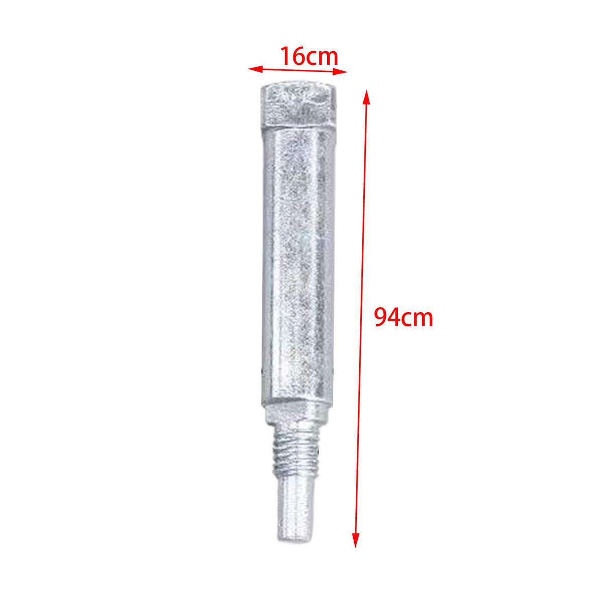 Maxbell Hydraulic Jack Accessories Threaded East to Install Pressure Rod Fixed Screw Gear Rod