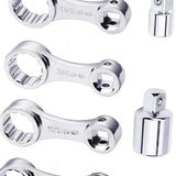 Maxbell Maxbell Torque Adapter Set for Narrow Areas Metal Anniversaries Gifts 3/8'' Drive