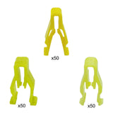 50x Dashboard Trim Clips Multifunctional Car Accessories Retainer Clips 12mmx7mmx21mm