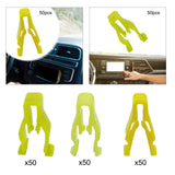 50x Dashboard Trim Clips Multifunctional Car Accessories Retainer Clips 12mmx7mmx21mm