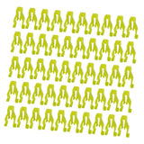 50x Dashboard Trim Clips Multifunctional Car Accessories Retainer Clips 12mmx7mmx21mm