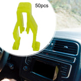 50x Dashboard Trim Clips Multifunctional Car Accessories Retainer Clips 12mmx7mmx21mm