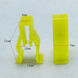 50x Dashboard Trim Clips Multifunctional Car Accessories Retainer Clips 12mmx7mmx21mm