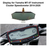 Maxbell Maxbell LCD Display Screen Easy to Install Replace for Yamaha FZ-07 2014-2020