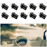 Maxbell Maxbell 10 Pieces Dashboard Panel Light Bulbs 286T T5 B8.5D Car Dashboard Panel Bulb