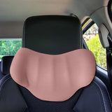 Maxbell Maxbell Generic Car Neck Pillow Comfortable Head Rest Adjustable Car Headrest Pillow pink