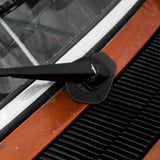 Maxbell Generic Wiper Hole Pad Prevent Leaves Sturdy for Auto Trucks Automotive black